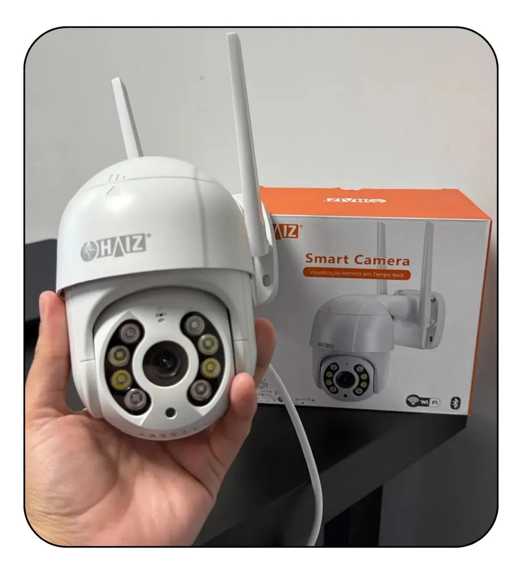 Câmera De Segurança Haiz Hz-a8 Com Resolução 2mp - Branco