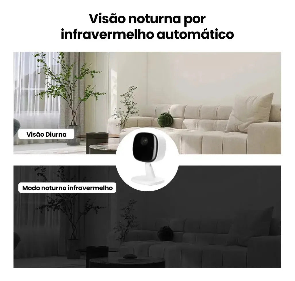 HZ-K258  -  Câmera Segurança Babá Eletronica Visão Noturna
