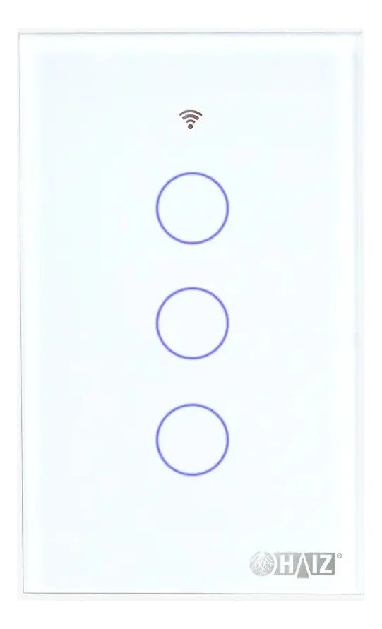Interruptor Inteligente Touch 3 Botões Haiz Hz-ws3