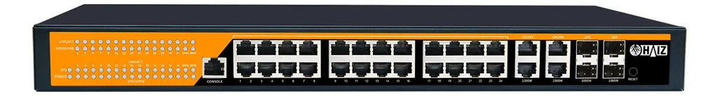 Switch Poe 24 Portas Giga Suite De Rede Haiz Vlan E Qos