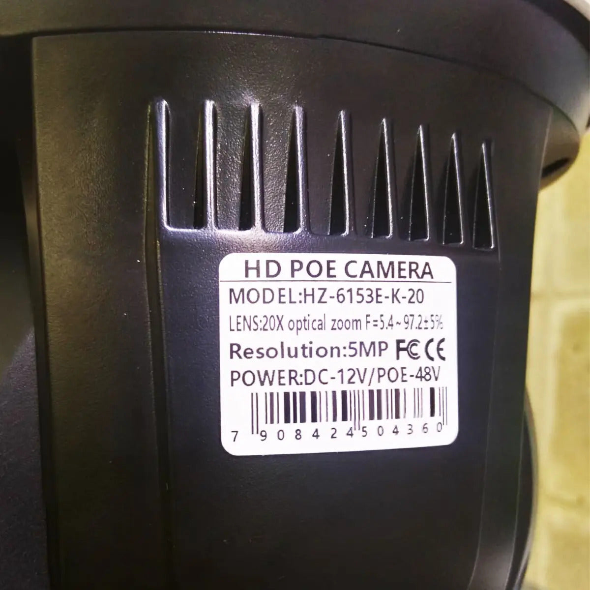 Câmera Speed Dome 5mp Ip Ptz 30x Zoom Full Color Poe