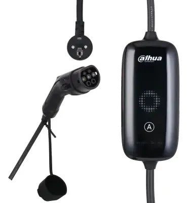 Carregador Veículo Elétrico Portátil 3.5kw 220v Ip66 Dahua Preto 220v