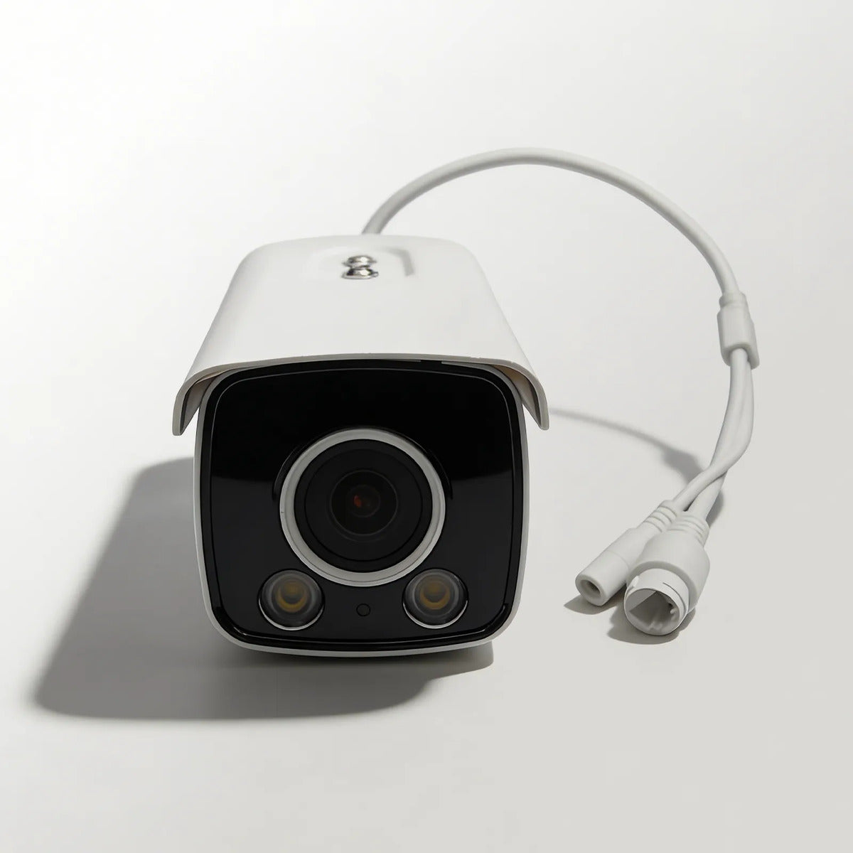 Câmera Bullet Ip 4mp Poe Full Color Detecção Inteligente