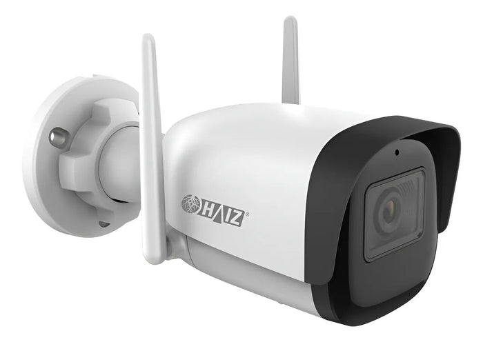 Câmera De Segurança Ip Wi-fi Bullet 2mp Áudio Haiz Hz-h32wn