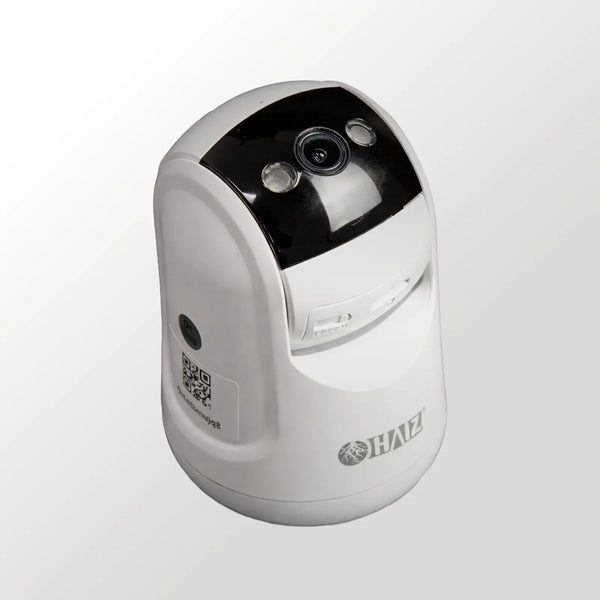 Câmera Segurança Ip 3mp Haiz Hz303 H.265 Ircut Com Áudio Branco