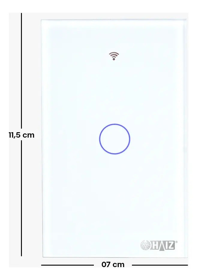 Interruptor inteligente HZ-WS1 Branco