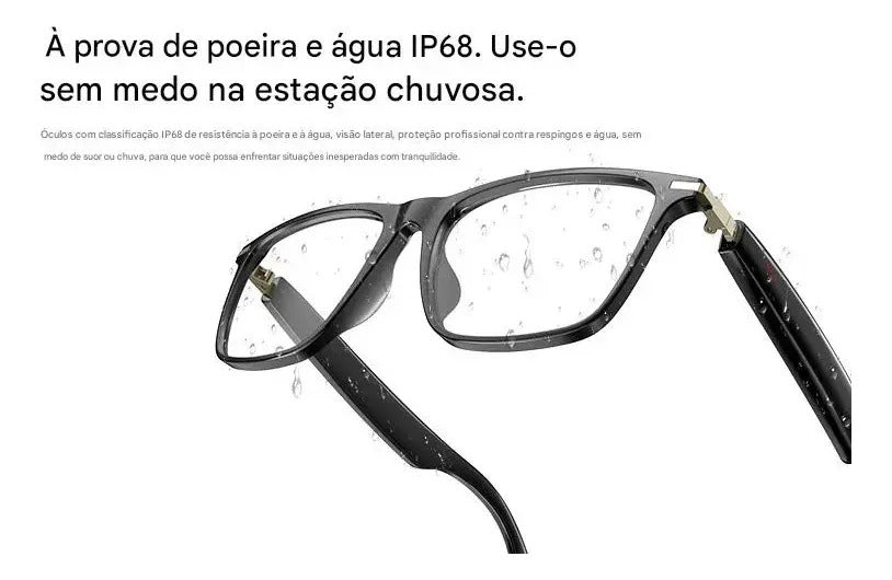 Smartglass Óculos Inteligente Haiz Hz-m1a1 Musica E Chamadas
