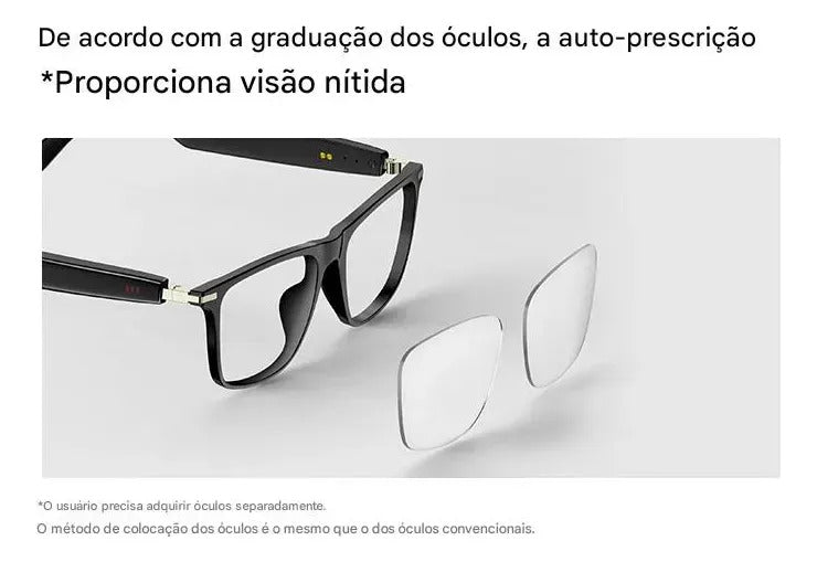 Smartglass Óculos Inteligente Haiz Hz-m1a1 Musica E Chamadas