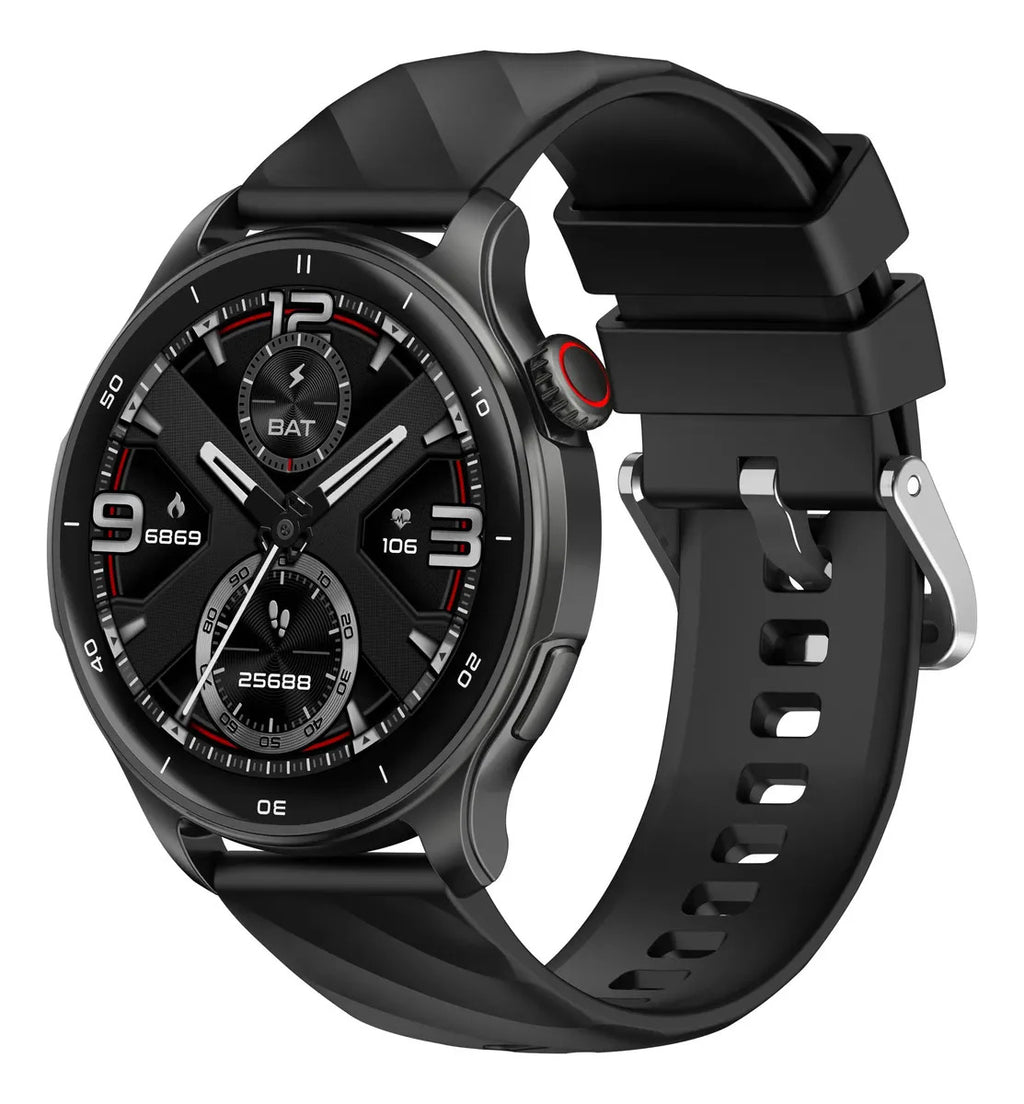 Smartwatch Relógio Inteligente My Watch G12gps Haiz Amoled Preto