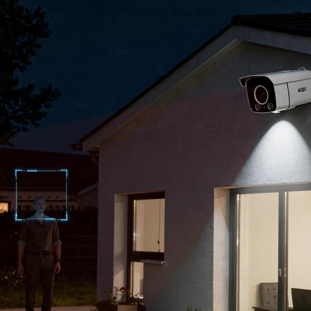 HZ-POE7463DA-SS - Câmera Bullet Ip 4mp Poe Detecção Inteligente