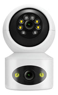 Câmera Segurança Wifi Babá Haiz Hz-x1-p45 Visão Noturna 360 Branco