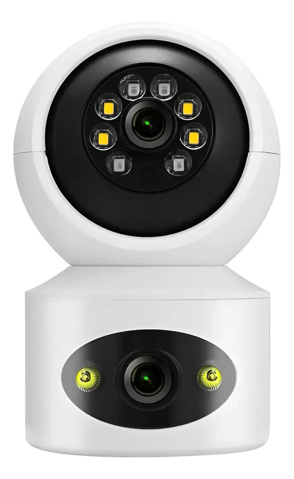 Câmera Segurança Wifi Babá Haiz Hz-x1-p45 Visão Noturna 360 Branco
