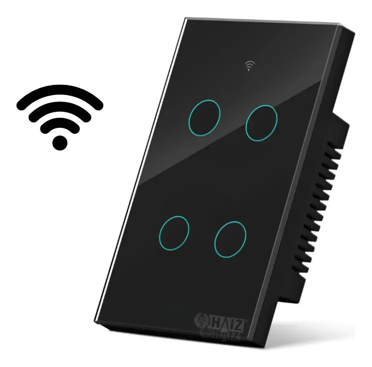 Interruptor Inteligente HZ-WS4 Preto