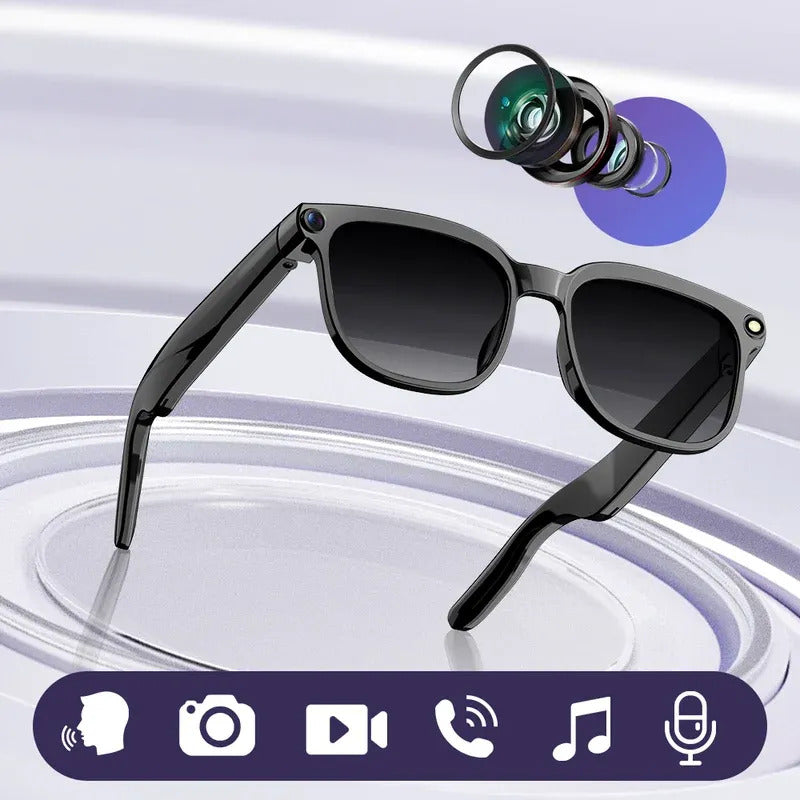 Oculos Inteligente Haiz Hz-m3 Ia 8mp Câmera Video Tradutor