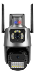 Câmera De Segurança Dome Wi-fi 3,6mm 4mp Ip66, Sirene, Hz-s6