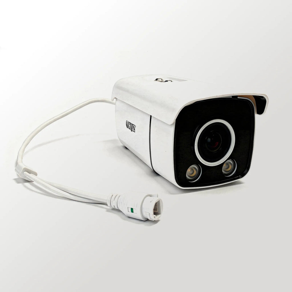 Câmera Bullet Ip 4mp Poe Full Color Detecção Inteligente