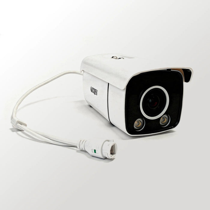 Câmera Bullet Ip 4mp Poe Full Color Detecção Inteligente