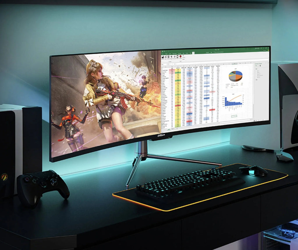 Monitor Gamer 49  Curvo 120hz 1ms Ultrawide Dqhd 32:9 Hdr