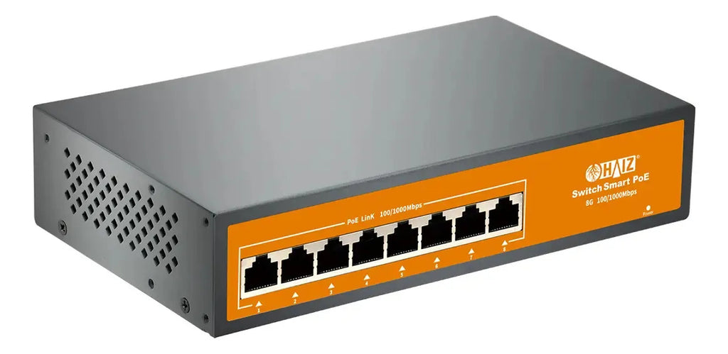 Switch Poe Haiz 8 Portas Gigabit 10/100/1000mbps