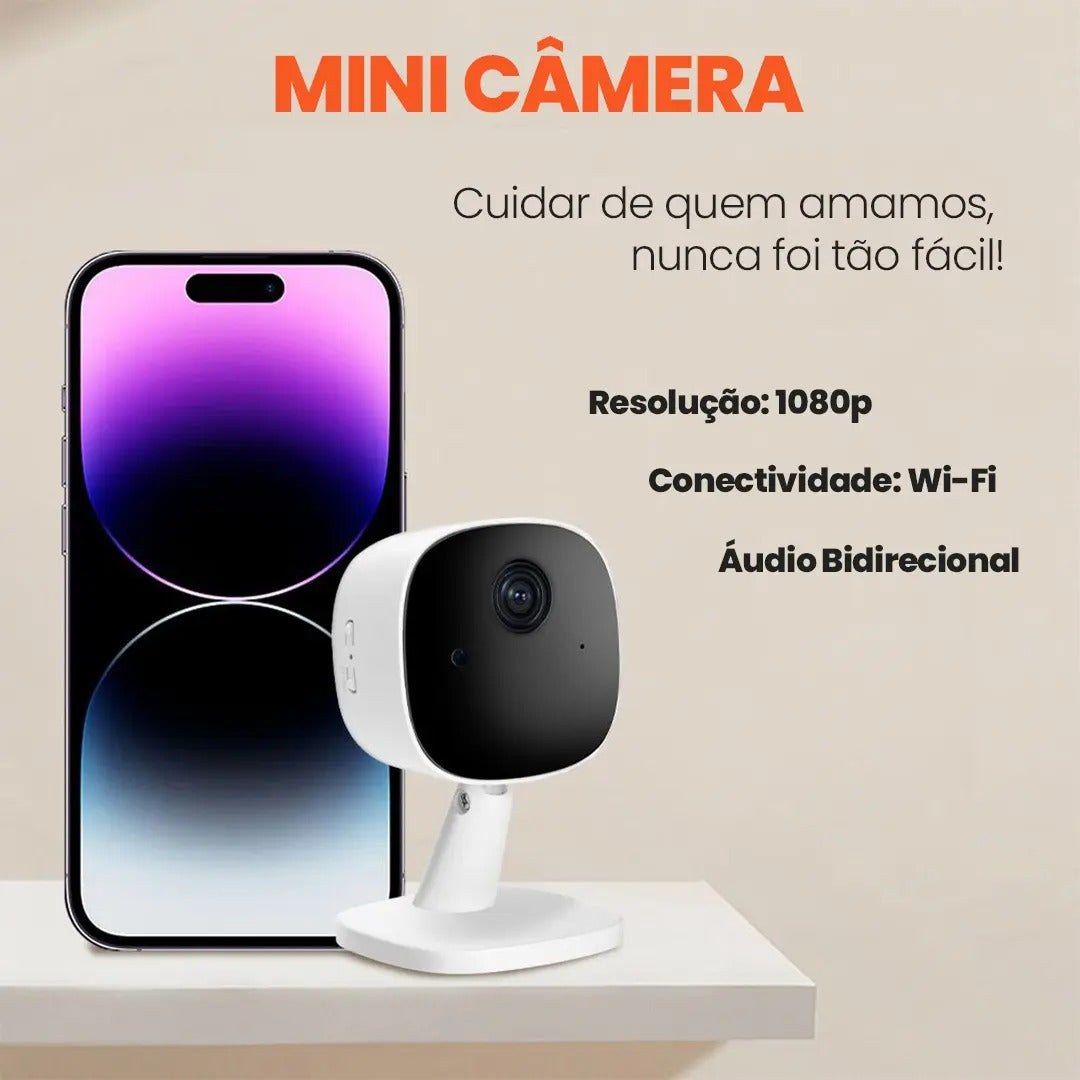 Câmera De Segurança Wi-fi Zoom 4x 1080p 3.6mm Alexa Hz-k258