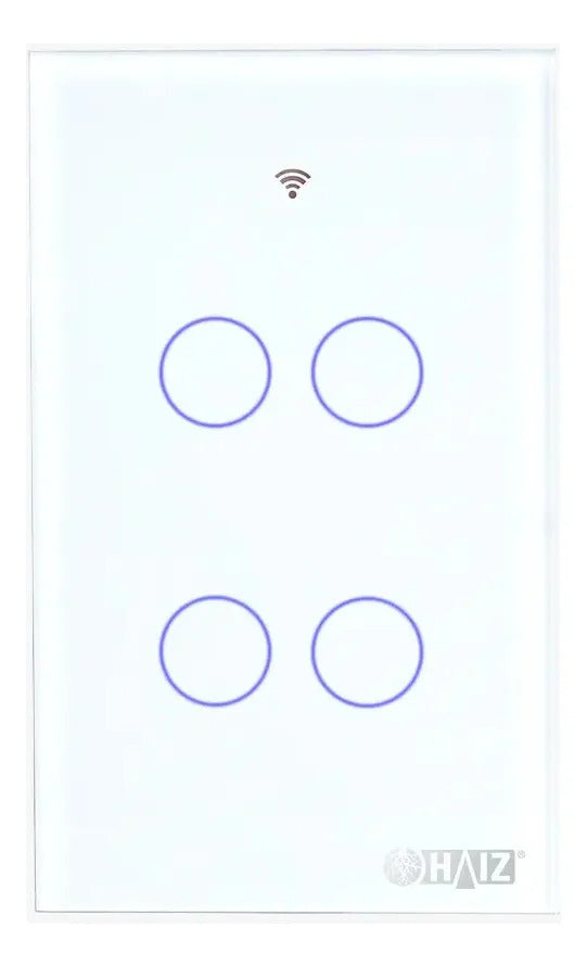 Interruptor Inteligente Touch 4 Botões Haiz Hz-ws4