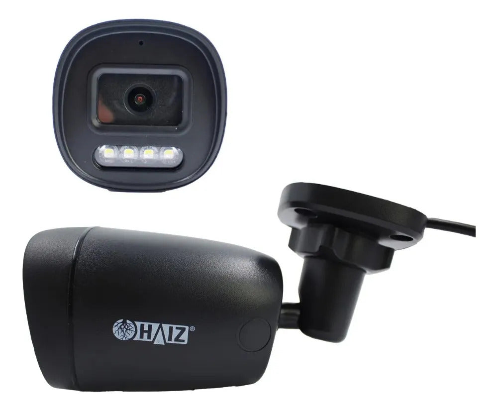 Câmera De Segurança Ip Poe 2.8mm 4mp Haiz B28 Preta