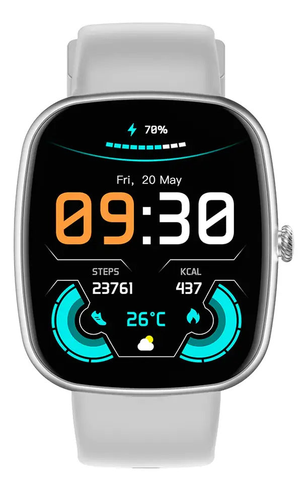 Smartwatch Relógio Haiz Watch Mini Ligação Bluetooth 1.83