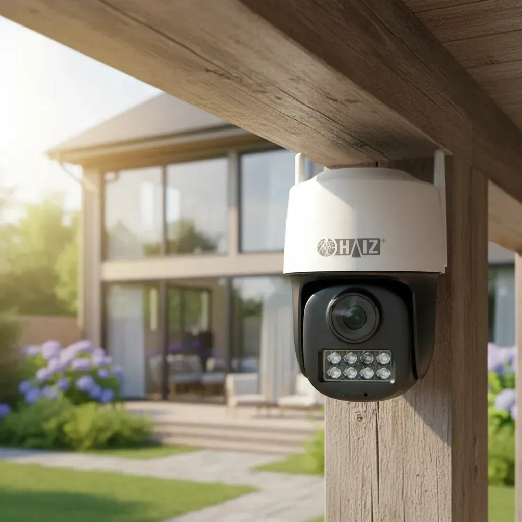 HZ-H333N -  Câmera De Segurança Ip Wifi Dome 3.6mm Pt 3mp Infra