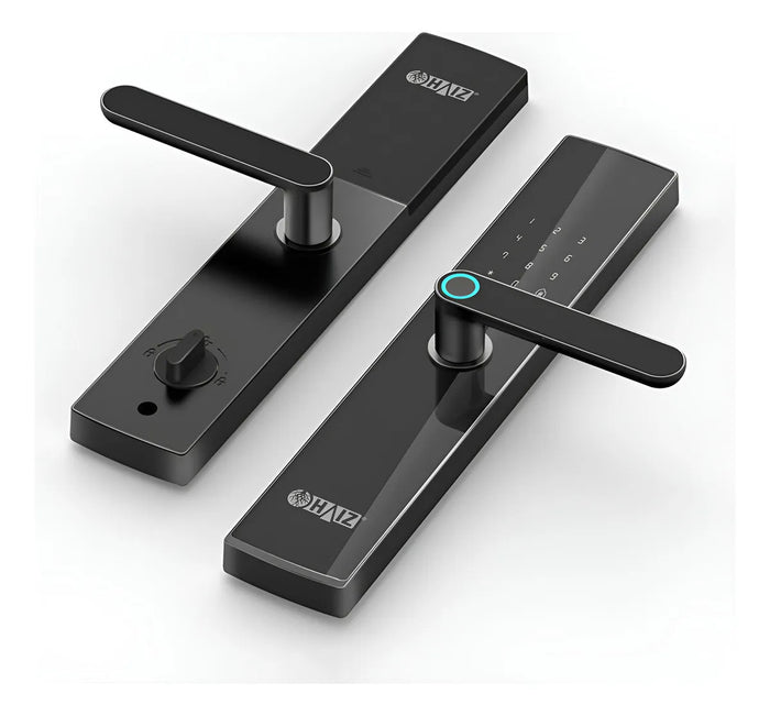 Fechadura Digital Wifi Eletrônica Haiz Senha Cartão Biometri