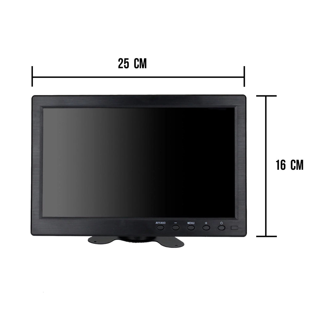 Tela Monitor Automotivo 10.1 Polegadas HD USB Haiz HZ-101HD