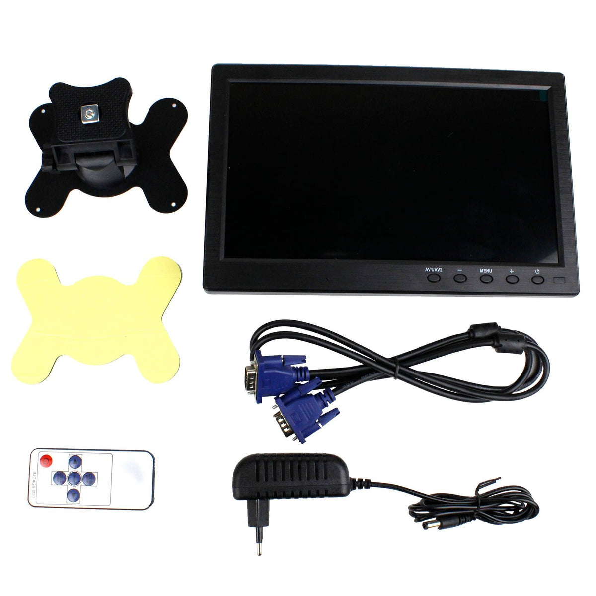 Tela Monitor Automotivo 10.1 Polegadas HD USB Haiz HZ-101HD