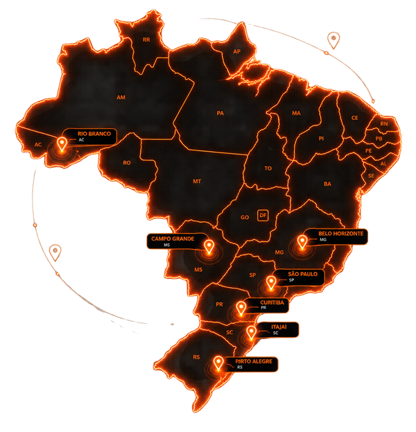 A Haiz em todo o território nacional