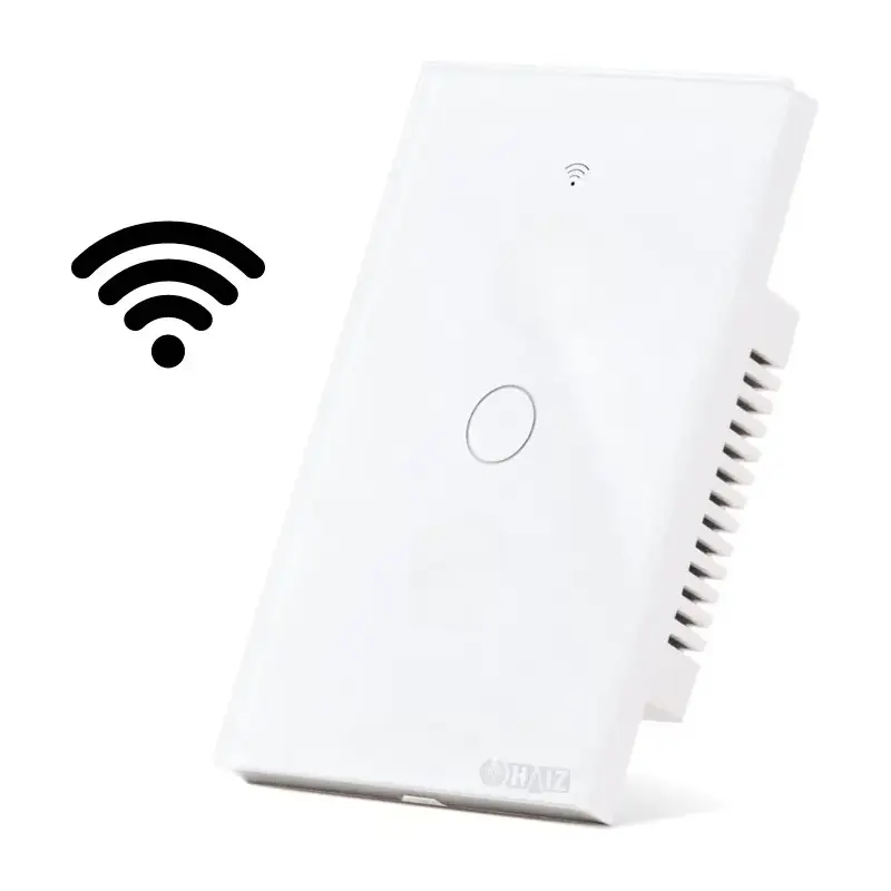 Interruptor inteligente Haiz Touch Screen 1 Botão HZ-WS1-BRANCO